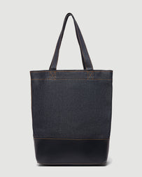 A.P.C. Axel Tote Bag Dark Navy Bags Unisex