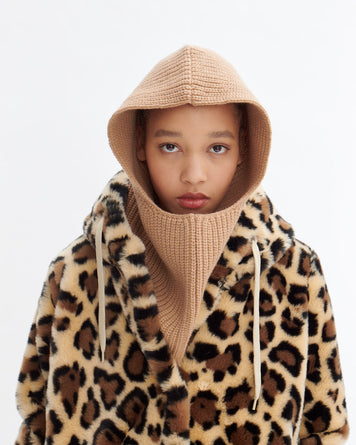 A.P.C. Ski Mask Sacha Camel Headwear Unisex