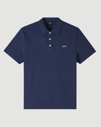 A.P.C. Polo Carter Dark Navy MEN T-SHIRTS