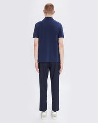 A.P.C. Polo Carter Dark Navy MEN T-SHIRTS