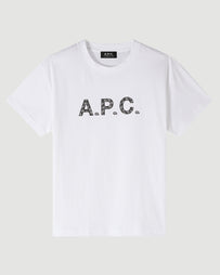 A.P.C. T-Shirt Chelsea White/Black WOMEN T-SHIRTS
