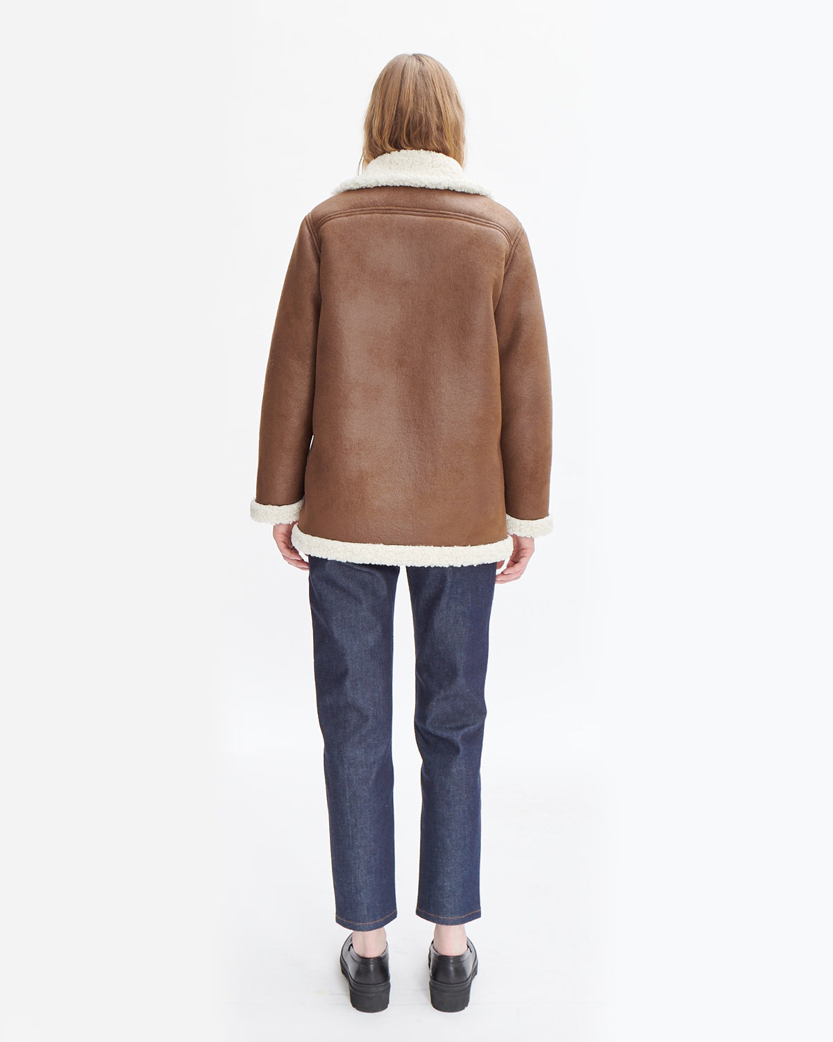A.P.C. Manteau Clara Icy Brown WOMEN OUTERWEAR