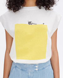 A.P.C. T-Shirt Dory Yellow T-shirt S/S Women