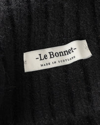 Le Bonnet Le Grand Bonnet Onyx Headwear Unisex One Size