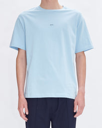 A.P.C. T-Shirt Kyle Light Blue MEN T-SHIRTS