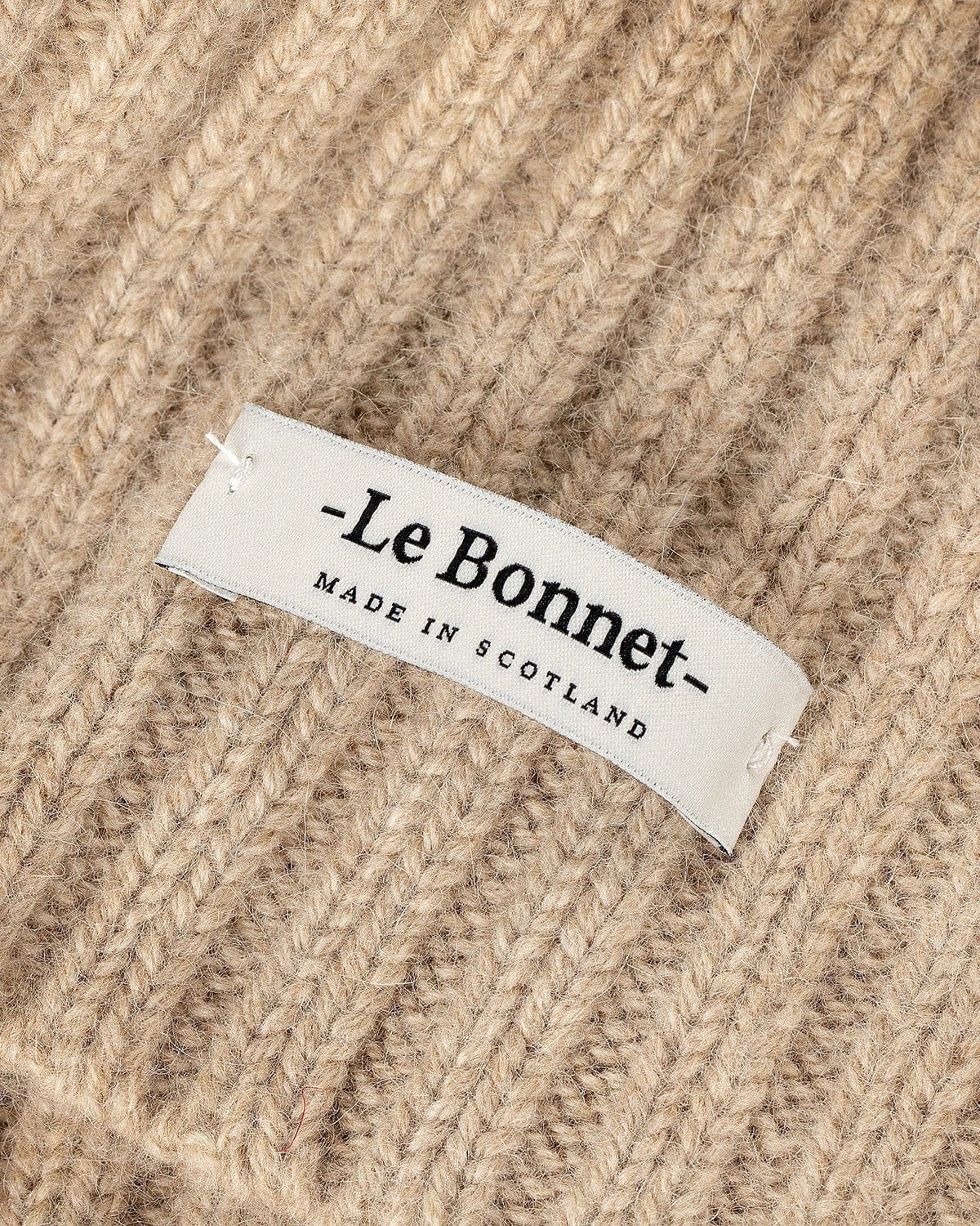 Le Bonnet Le Grand Bonnet Sand Headwear Unisex One Size