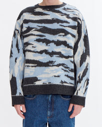 A.P.C. Pull Lionel Heathered Anthracite Knitwear Men