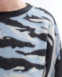 A.P.C. Pull Lionel Heathered Anthracite Knitwear Men