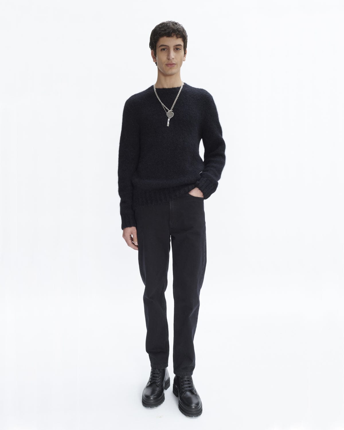 A.P.C. Pull Lucci Black Knitwear Men