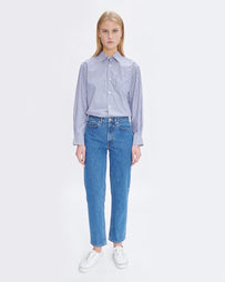 A.P.C. Jean Martin F Washed Indigo WOMEN DENIM
