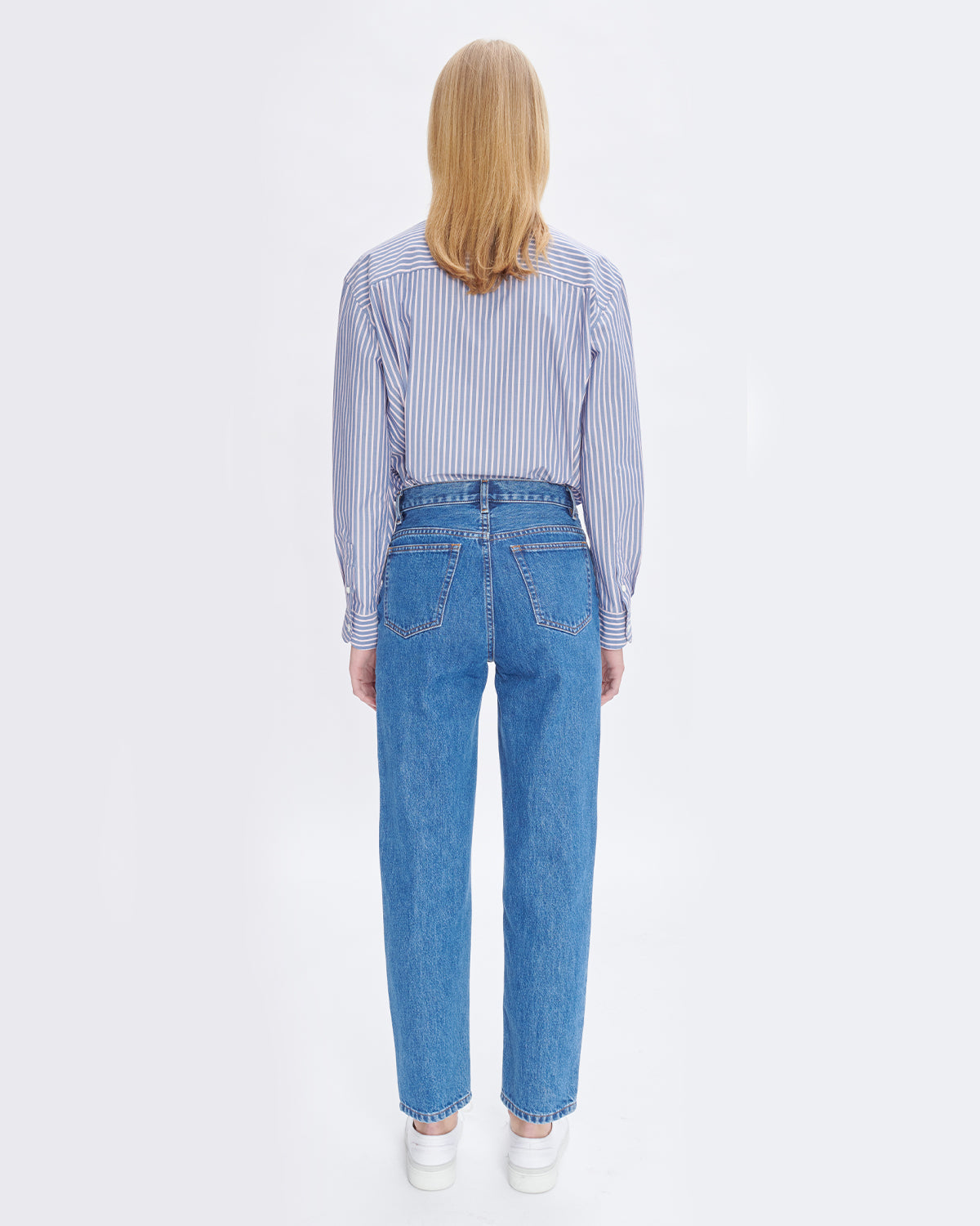 A.P.C. Jean Martin F Washed Indigo WOMEN DENIM