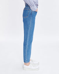 A.P.C. Jean Martin F Washed Indigo WOMEN DENIM