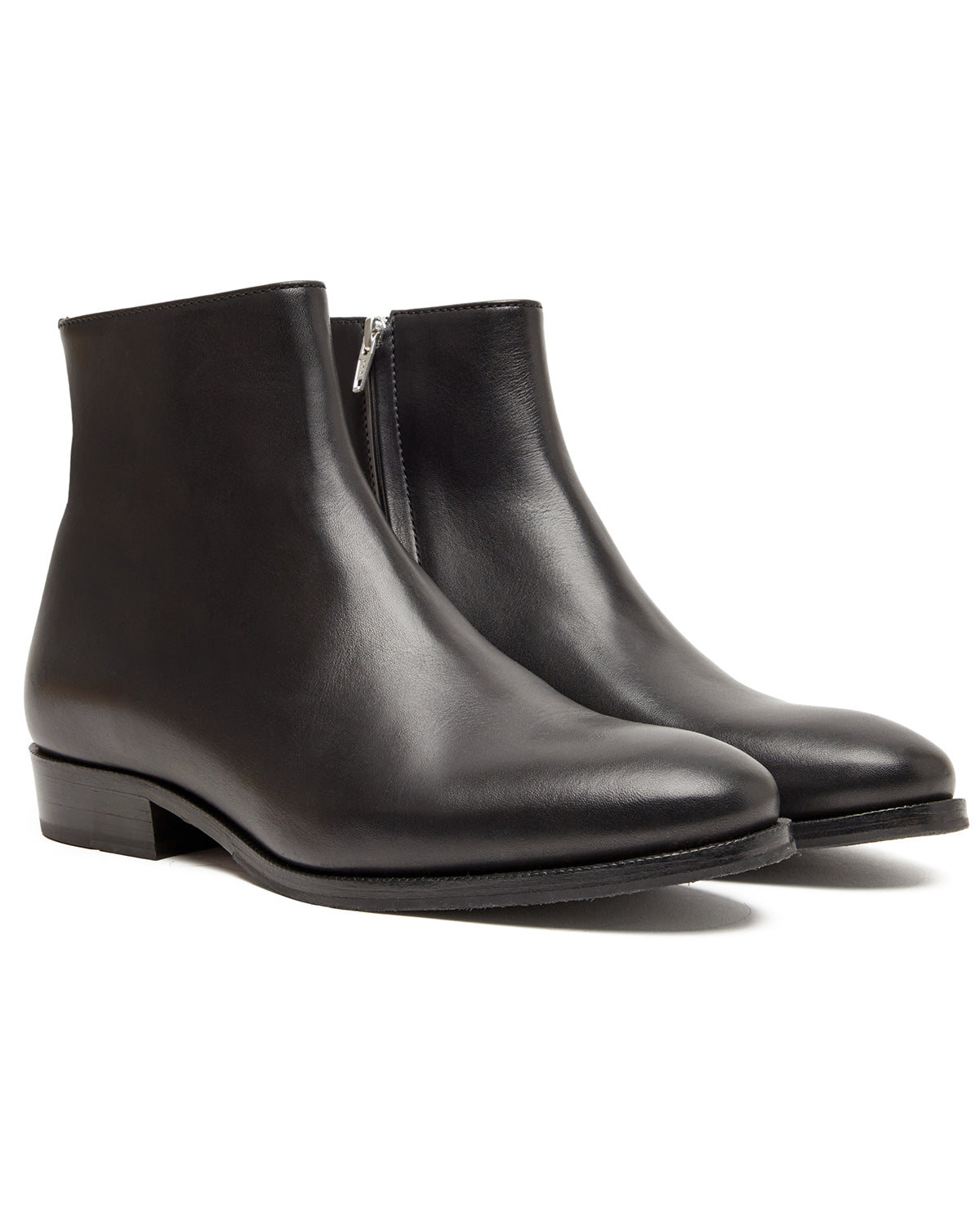 A.P.C. Boots Neil Black Shoes Leather Men