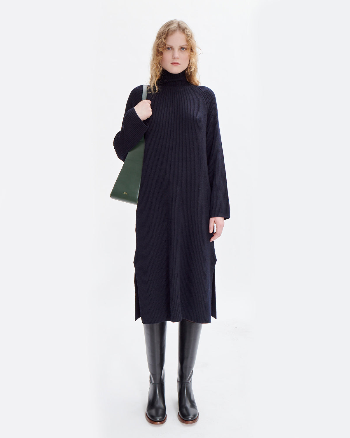 A.P.C. Robe Prisca Dark Navy Dress