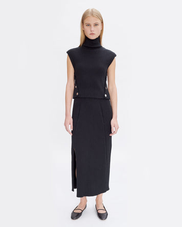 A.P.C. Jupe Raven Black WOMEN SKIRTS