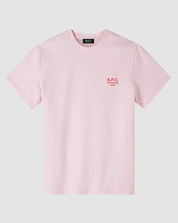 A.P.C. T-Shirt Raymond Pink/Red T-shirt S/S Men