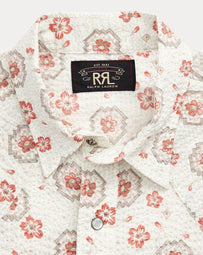 RRL Buffalo West Sport Shirt Tan Shirt L/S Men