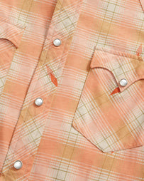 RRL Buffalo West Sport Shirt Pink/ Red Shirt L/S Men