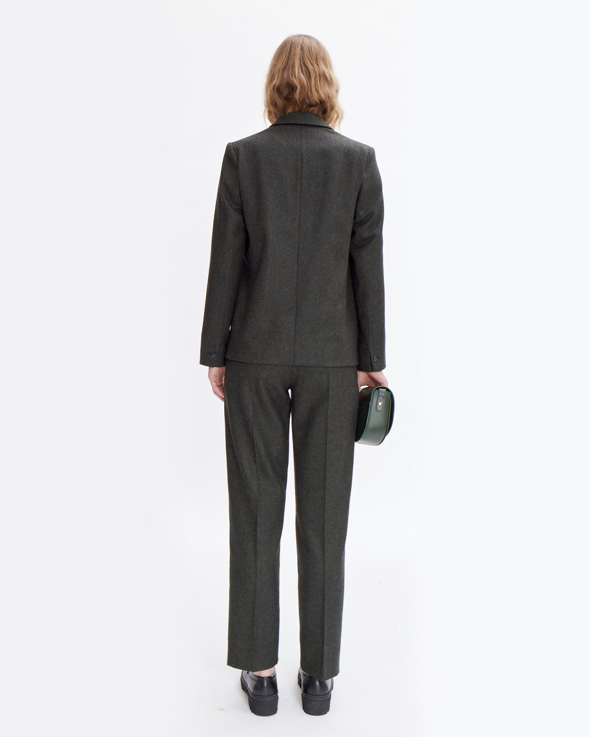 A.P.C. Veste Boyfriend Dark Green WOMEN OUTERWEAR