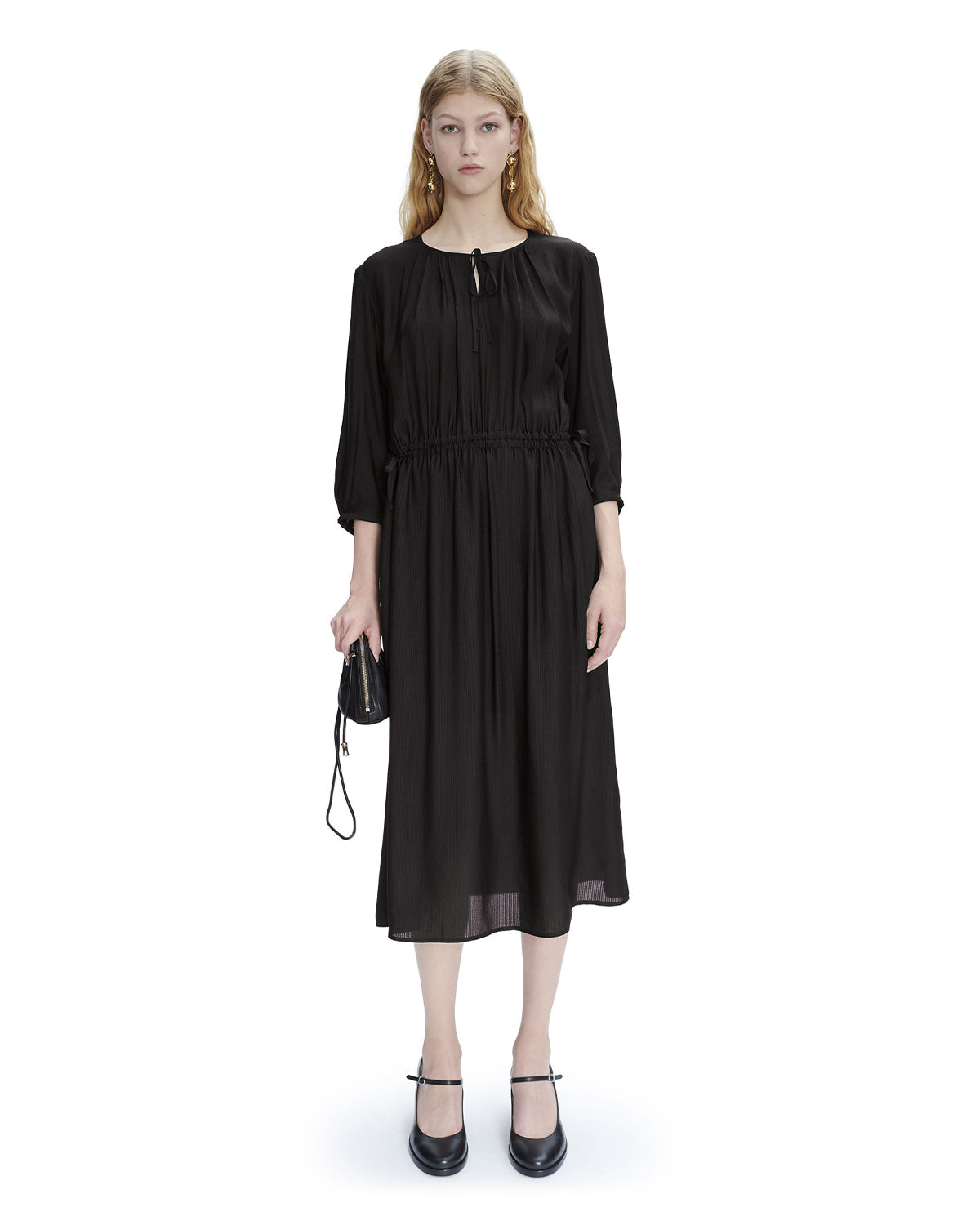 A.P.C. Robe Eve Black WOMEN DRESSES