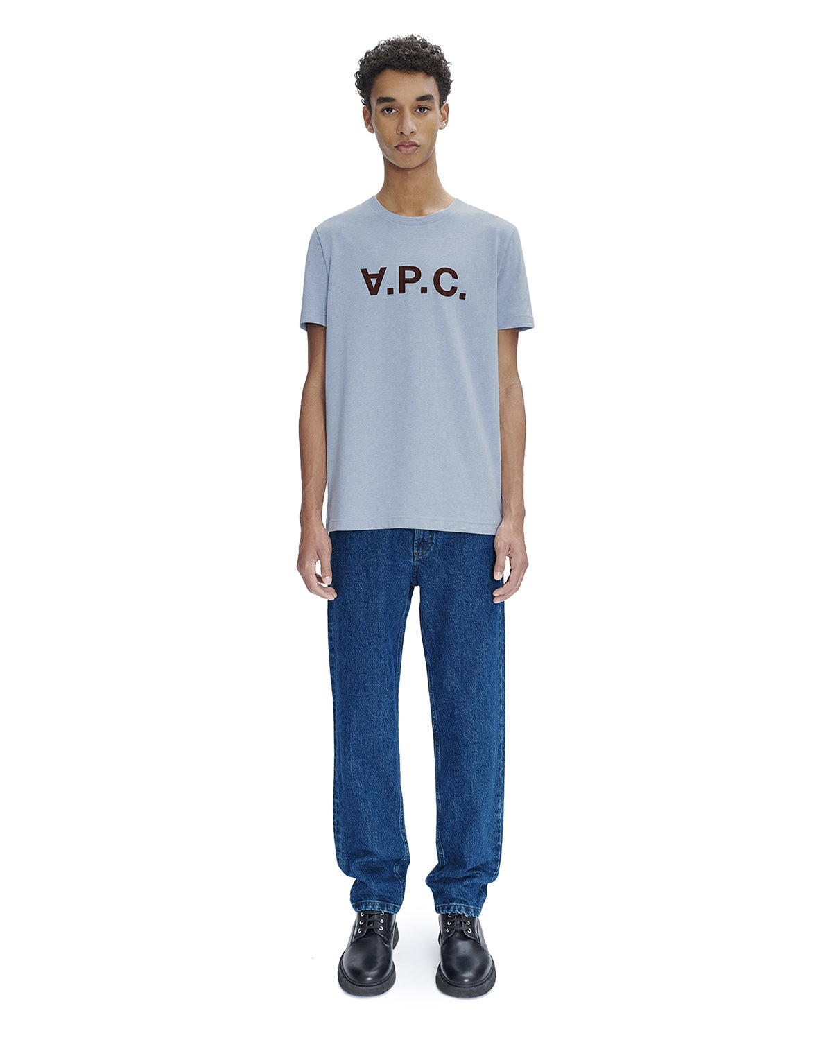 A.P.C. T-shirt VPC Washed Indigo MEN T-SHIRTS