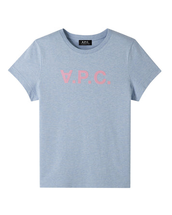 A.P.C. Amsterdam T-Shirt VPC Women Washed Indigo T-shirt S/S Women