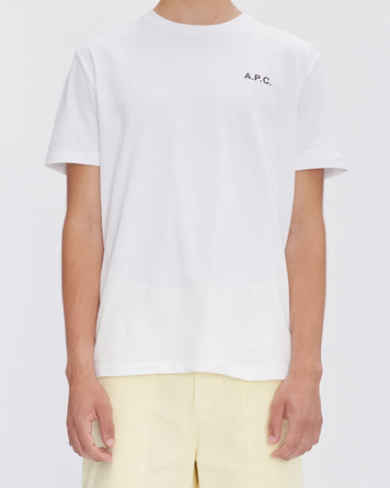 A.P.C. T-Shirt Wave White MEN T-SHIRTS